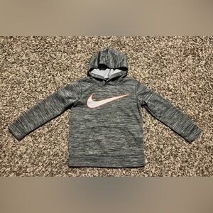 Nike Dri Fit Grey Pullover Hoodie Sweatshirt Toddler Boy 4T